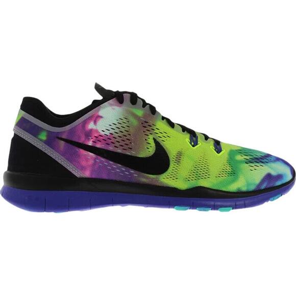 Nike Free TR Fit 5.0 Womens 9.5 Running Shoes Tie Dye Purple Training 704695 002